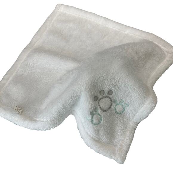 Baby Gear 2016 Elephant Security Blanket Lovie Aqua Blue/White 15x15 - Picture 2 of 7